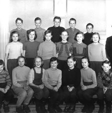 0177 Dalkarsbo skola 1951 klass 5
