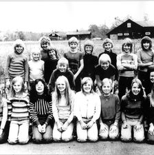 1386 Skolkort Ingvallsbennings skola 1973